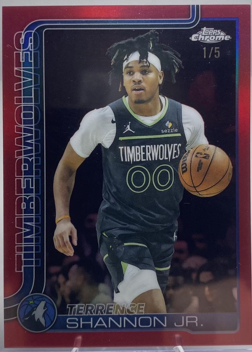 Terrence Shannon Jr. [Red Basketball Refractor] #198