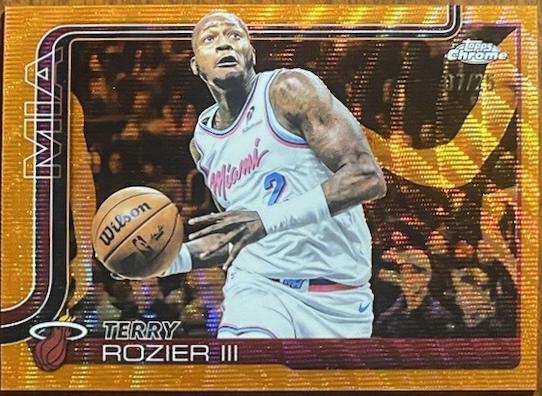 Terry Rozier III [Orange Wave Refractor] #112