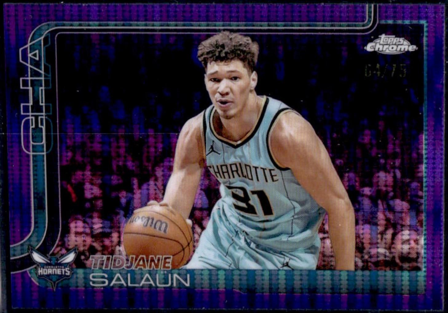 Tidjane Salaun [Pulsar Purple Refractor] #8