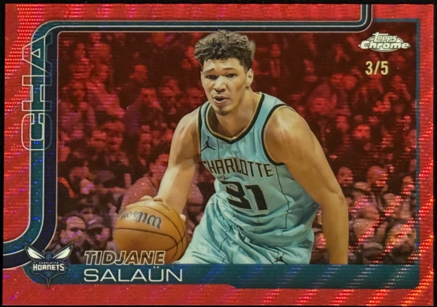 Tidjane Salaun [Red Wave Refractor] #8