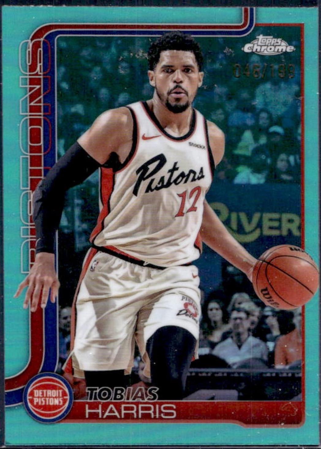 Tobias Harris [Aqua Refractor] #6