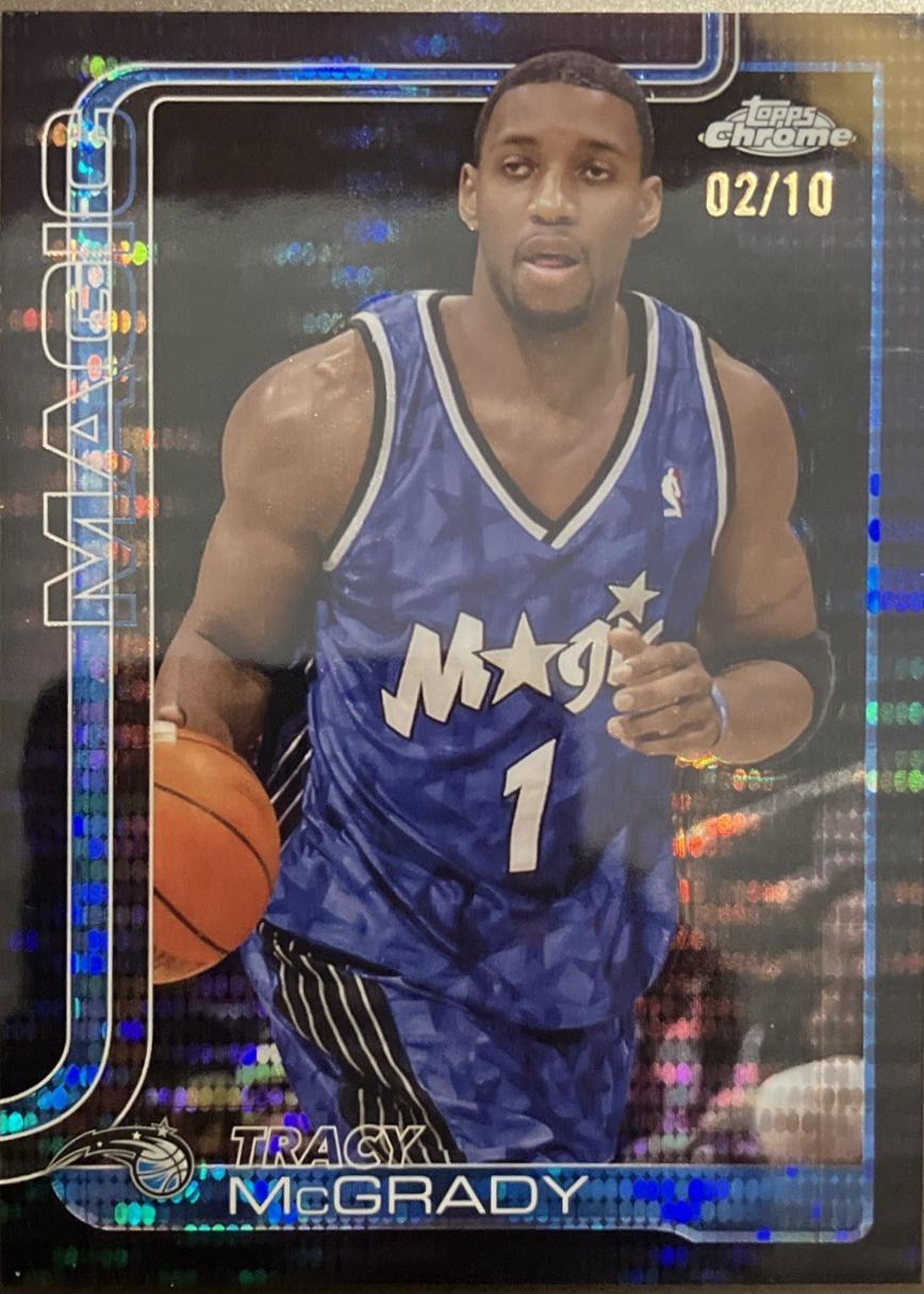Tracy McGrady [Pulsar Black Refractor] #245