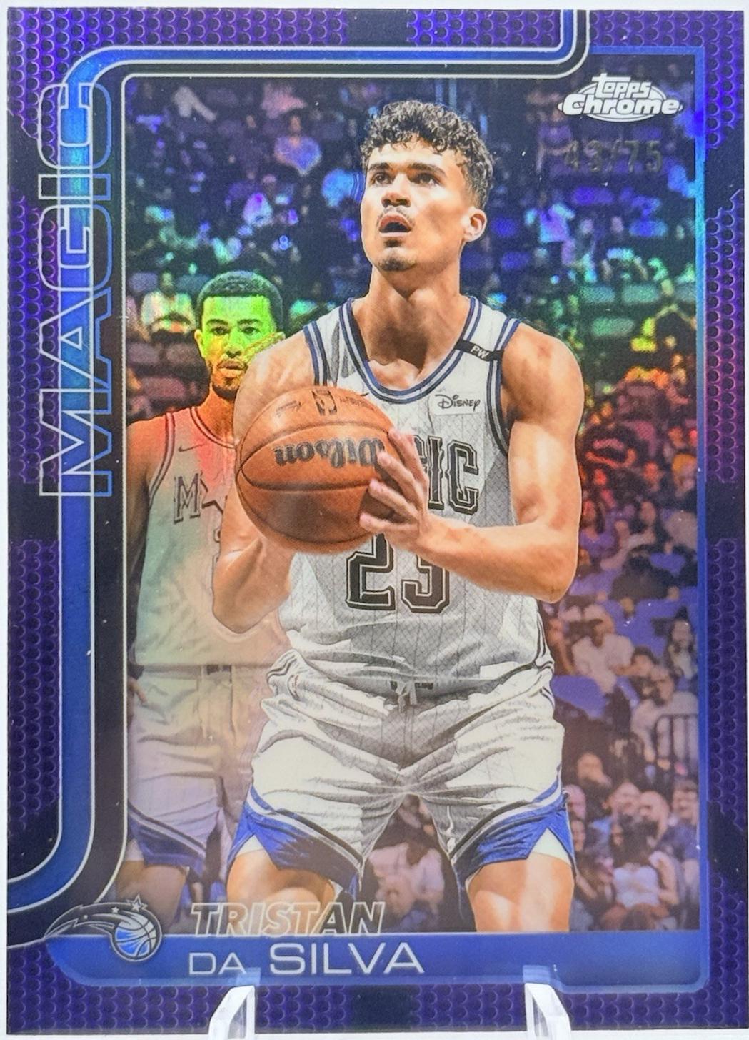 Tristan da Silva [Purple Basketball Refractor] #173