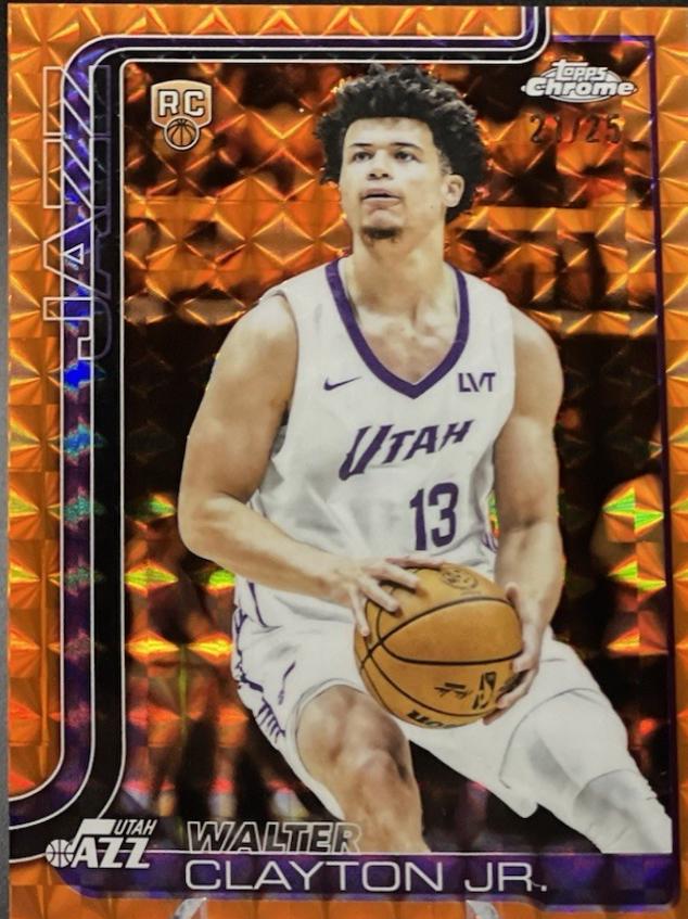 Walter Clayton Jr. [Orange Geometric Refractor] #268