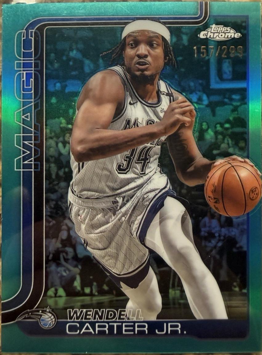 Wendell Carter Jr. [Aqua Refractor] #113