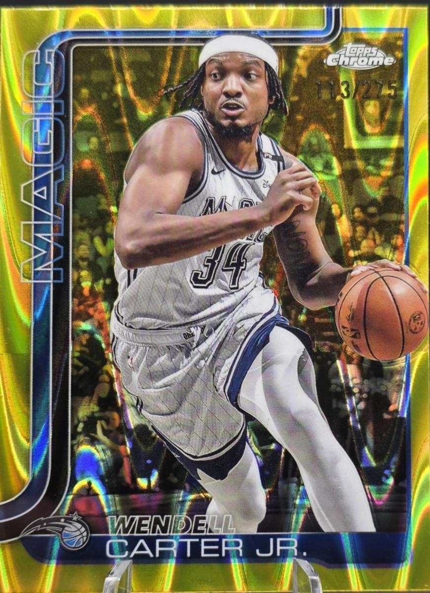 Wendell Carter Jr. [RayWave Yellow Refractor] #113