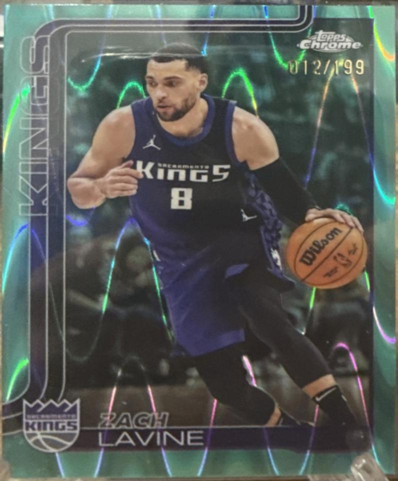 Zach LaVine [RayWave Aqua Refractor] #232