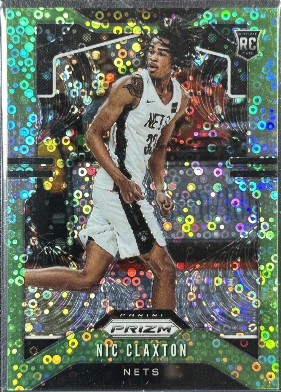 Nicolas Claxton [Fast Break Prizm Neon Green] #292