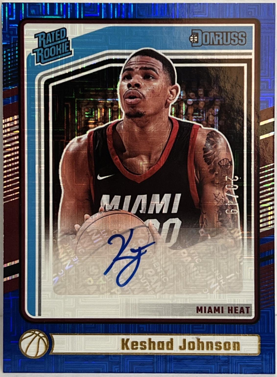 Keshad Johnson [Choice Blue Signature] #290