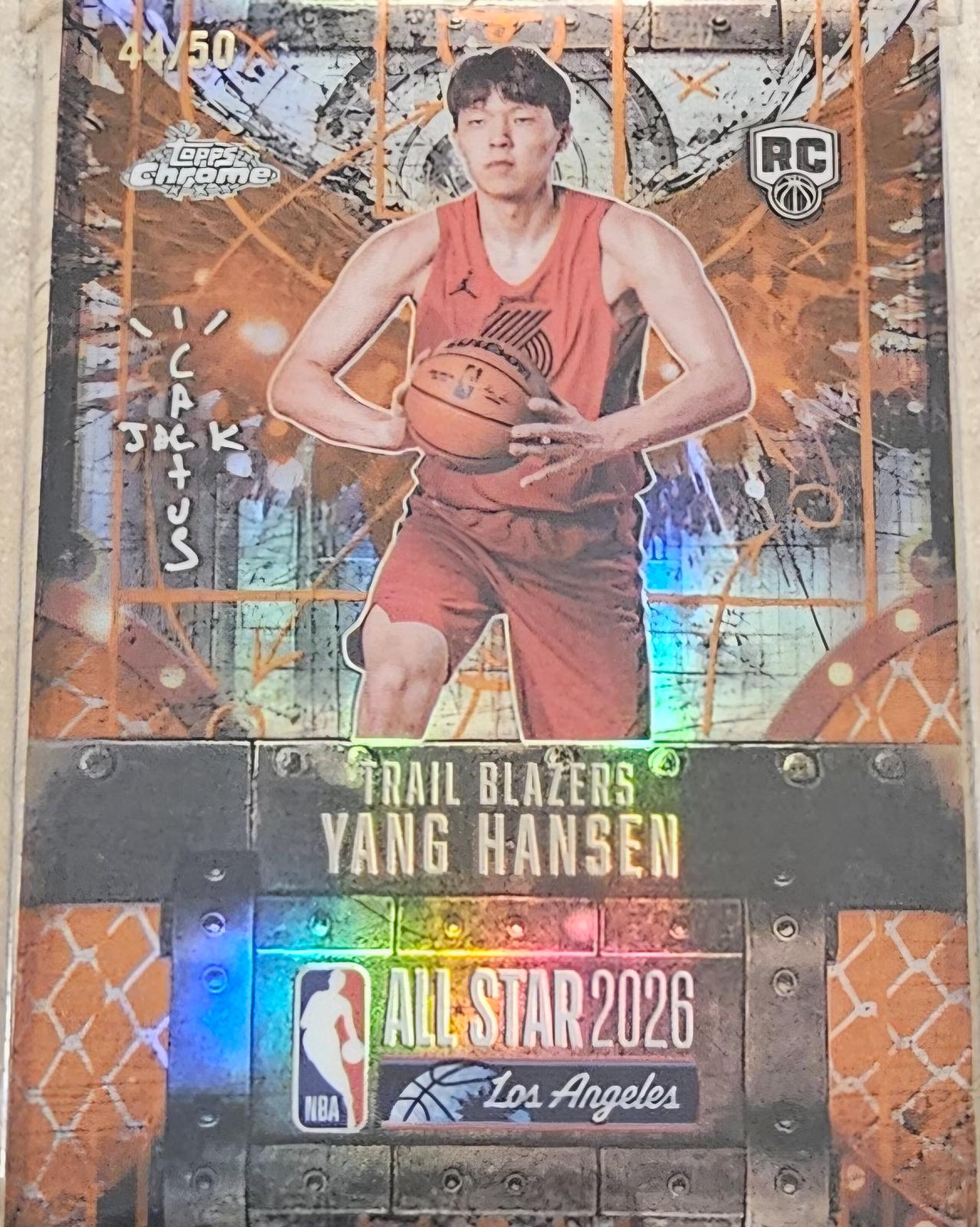Yang Hansen [Orange] #76