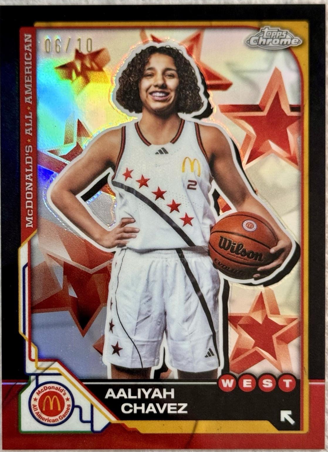Aaliyah Chavez [Black Refractor] #28