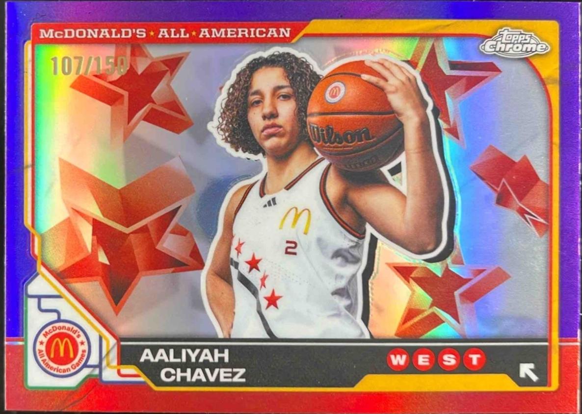 Aaliyah Chavez [Purple Refractor] #66