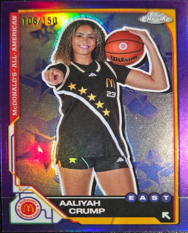 Aaliyah Crump [Purple Refractor] #16