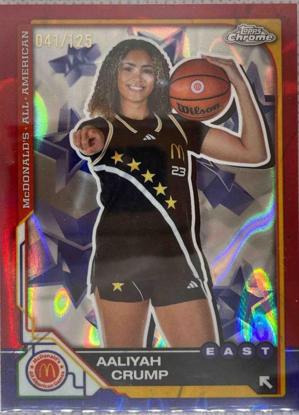 Aaliyah Crump [Red RayWave Refractor] #16