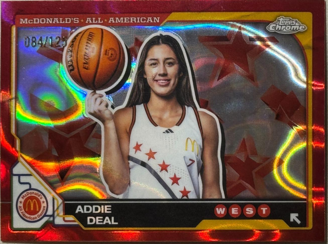 Addie Deal [Red Lava Refractor] #67