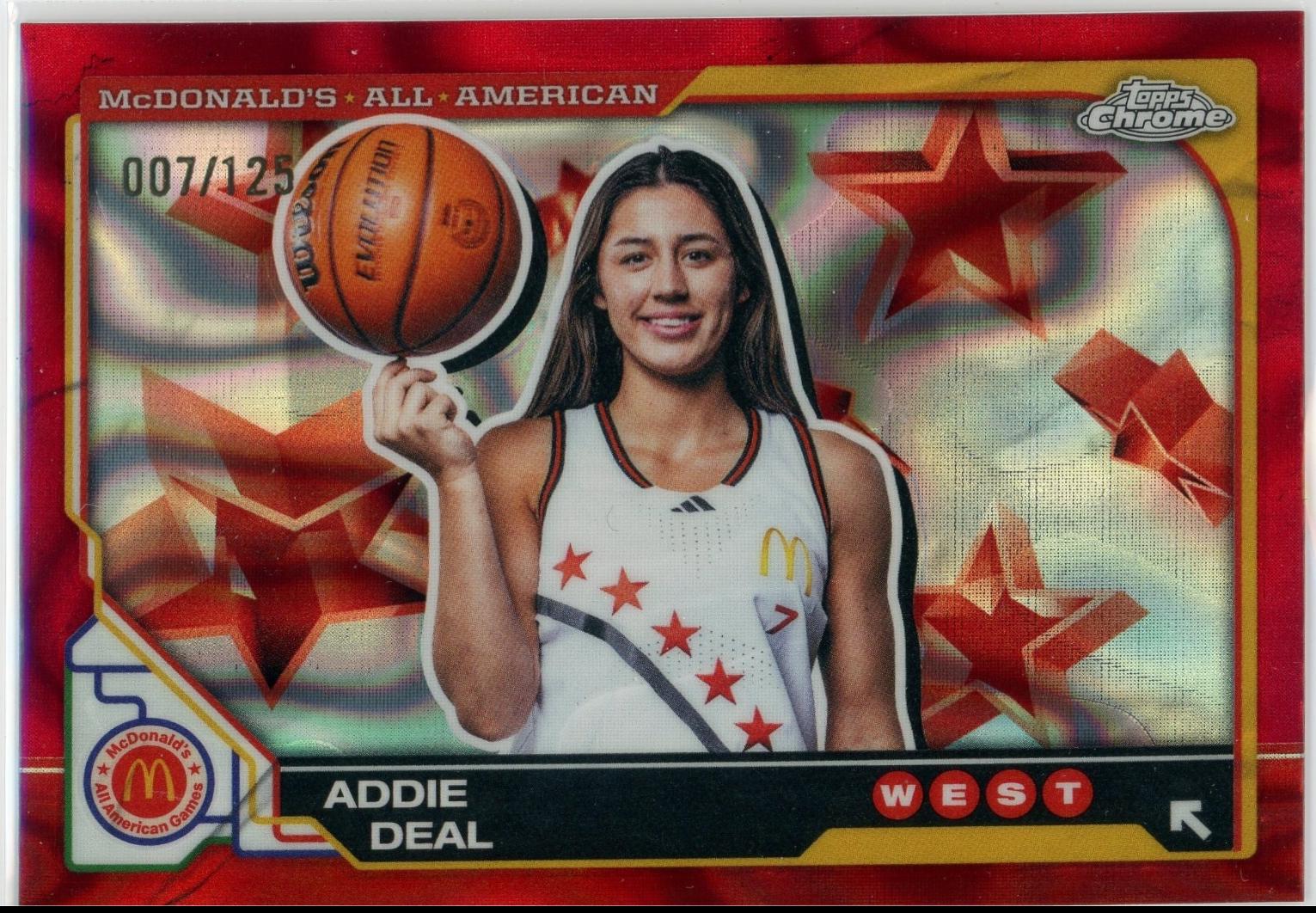 Addie Deal [Red RayWave Refractor] #67