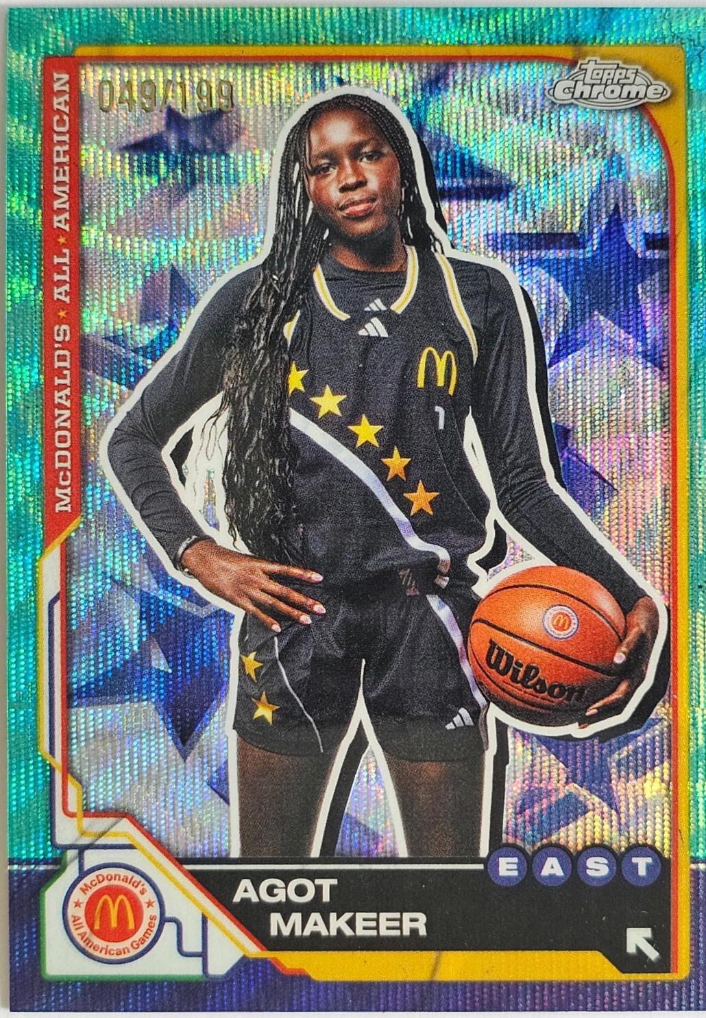 Agot Makeer [Aqua Wave Refractor] #17