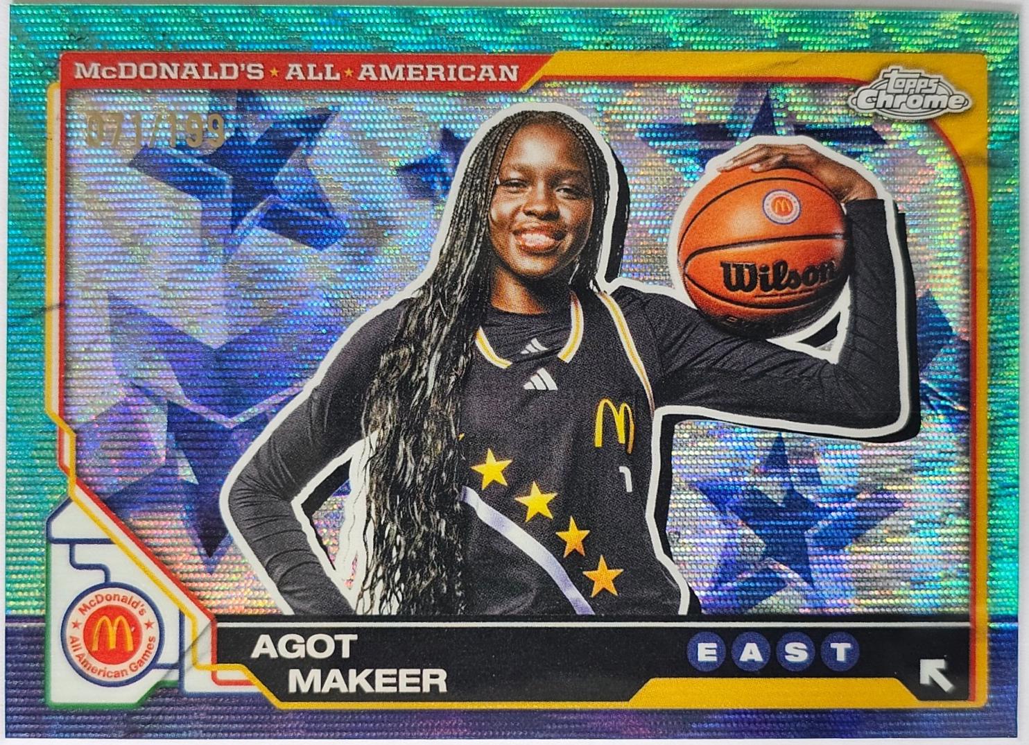 Agot Makeer [Aqua Wave Refractor] #55
