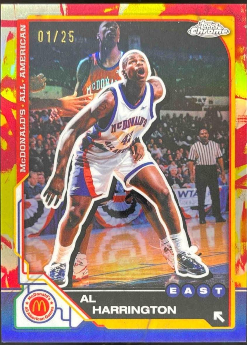 Al Harrington [Tie-Dye Refractor] #79