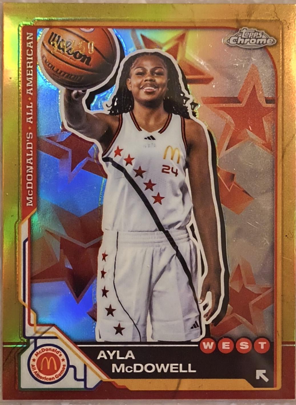 Ayla McDowell [Gold Refractor] #32