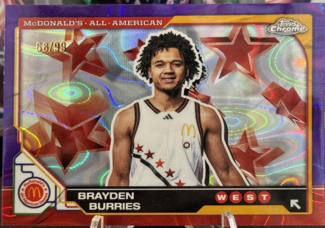 Brayden Burries [Purple RayWave Refractor] #46