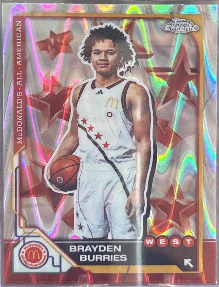 Brayden Burries [RayWave Refractor] #8