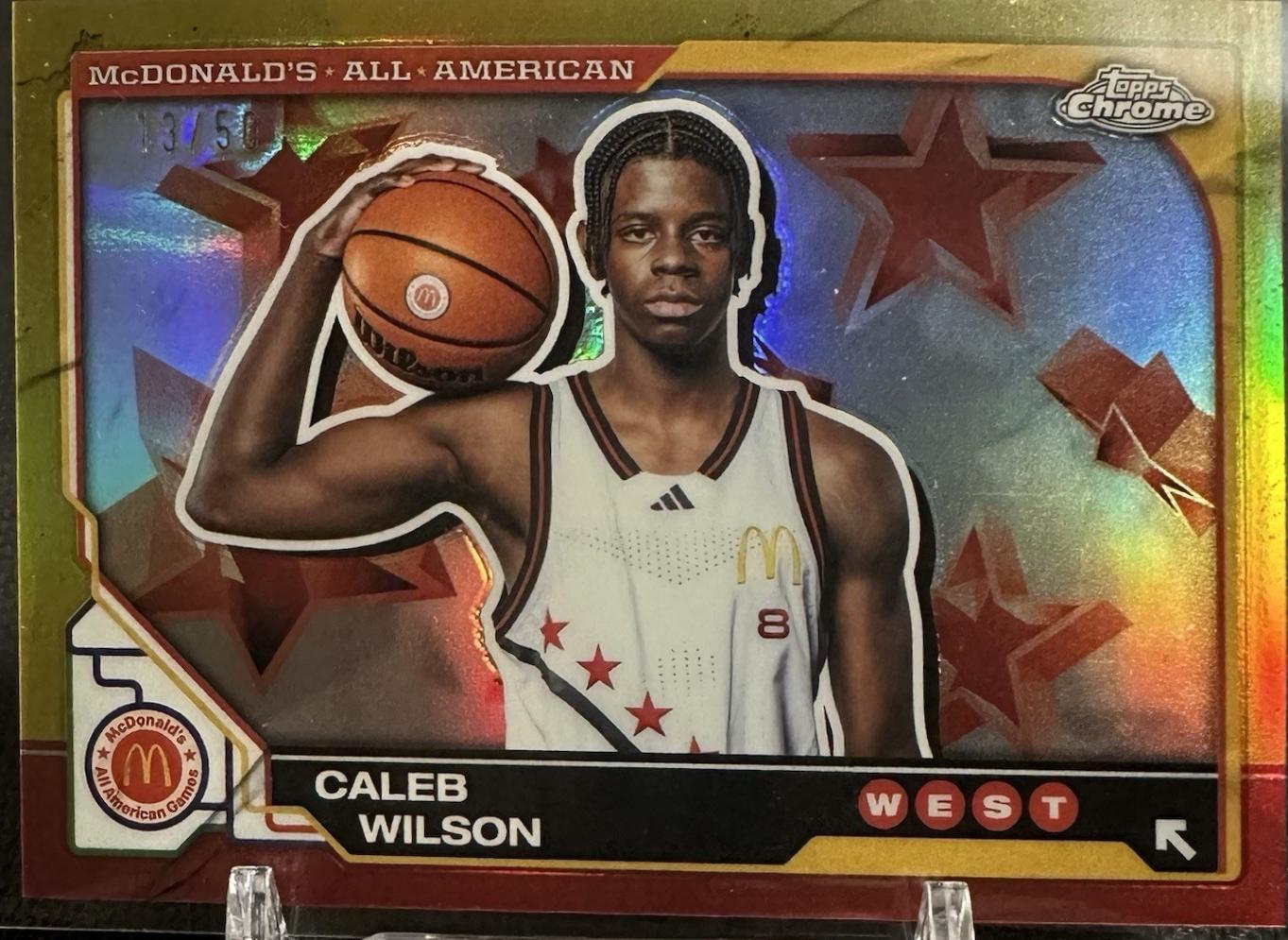 Caleb Wilson [Gold Refractor] #48