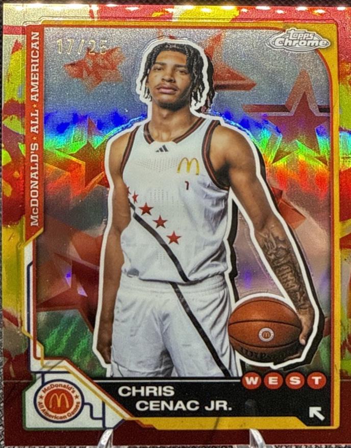 Chris Cenac Jr. [Gold Refractor] #11