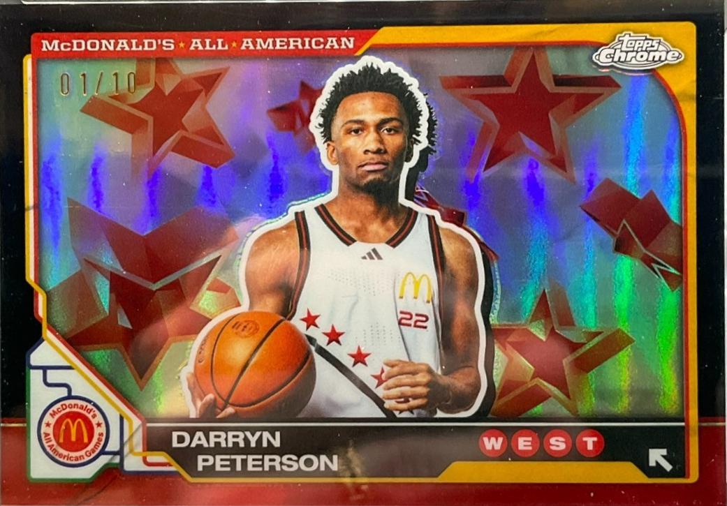 Darryn Peterson [Black Refractor] #50