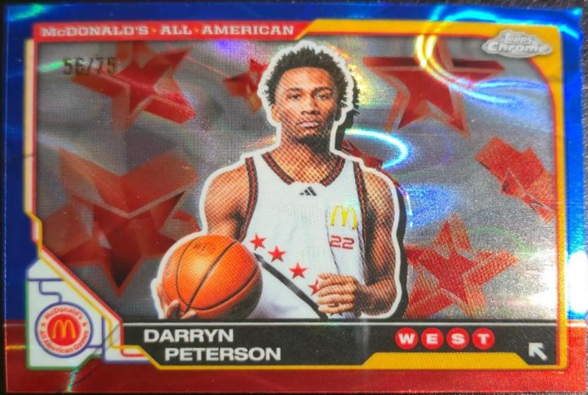 Darryn Peterson [Blue Lava Refractor] #50