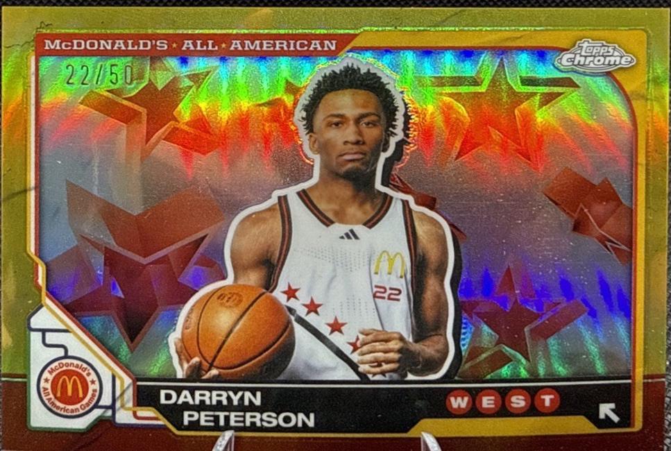 Darryn Peterson [Gold Refractor] #50