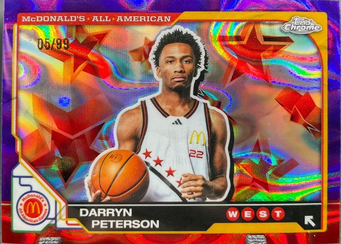 Darryn Peterson [Purple Lava Refractor] #12