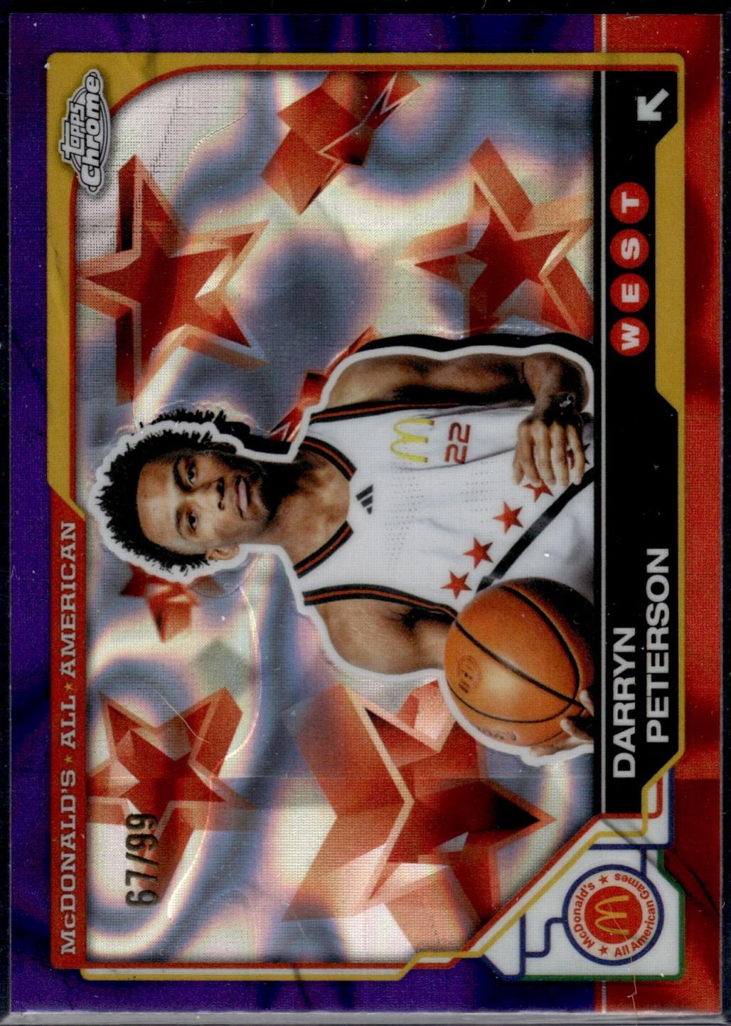Darryn Peterson [Purple RayWave Refractor] #50