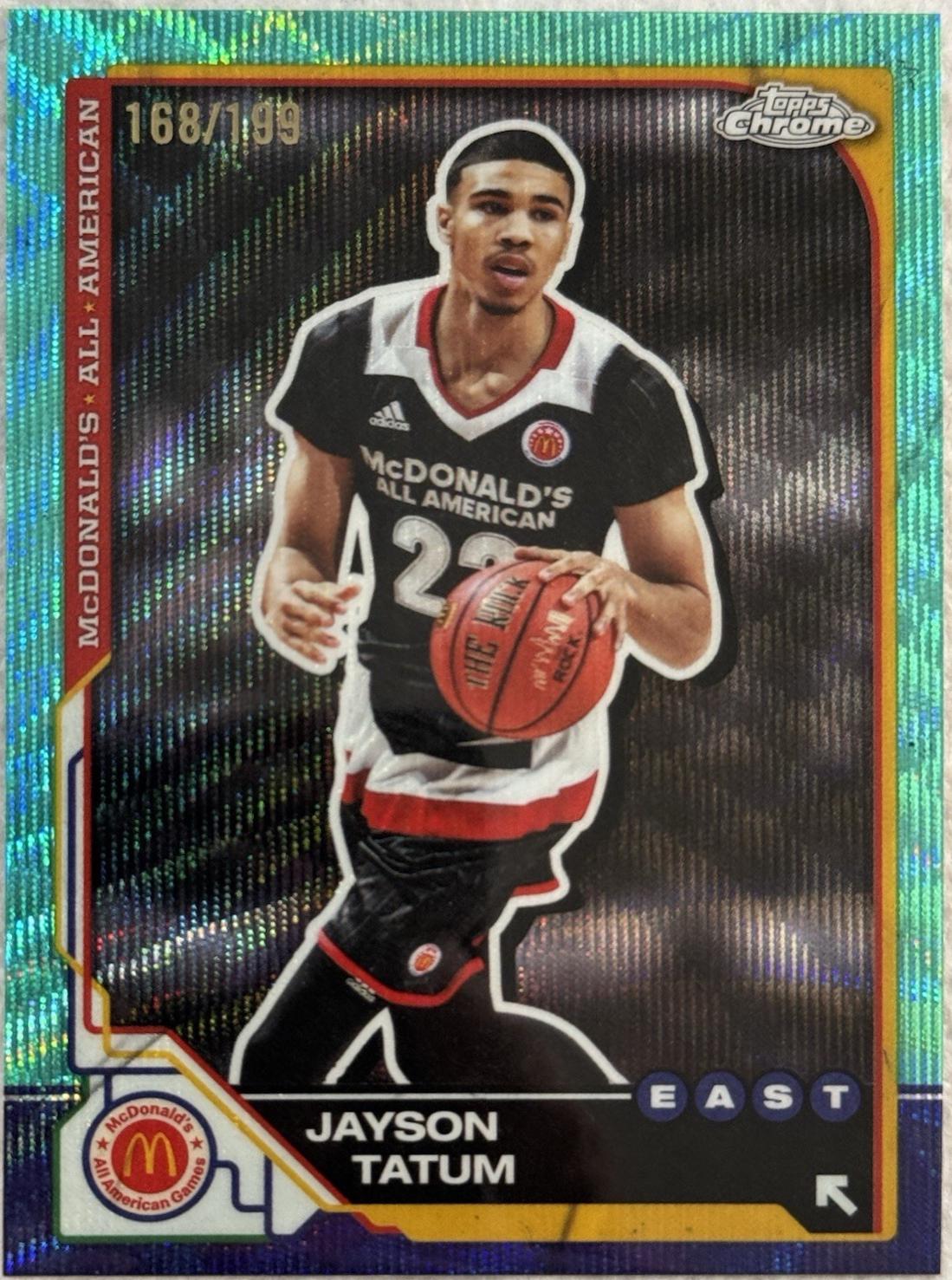 Jayson Tatum [Aqua Wave Refractor] #78
