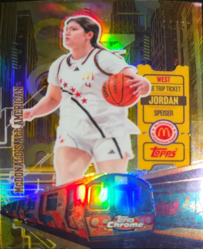 Jordan Speiser [Gold Refractor] #37