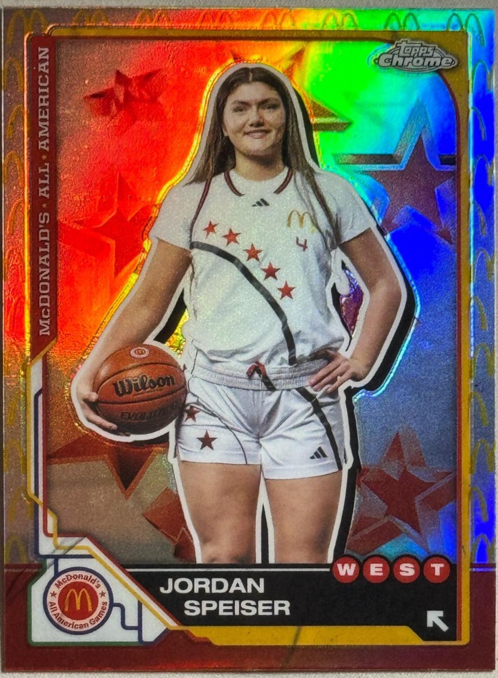 Jordan Speiser [McDonald's Logo Refractor] #37
