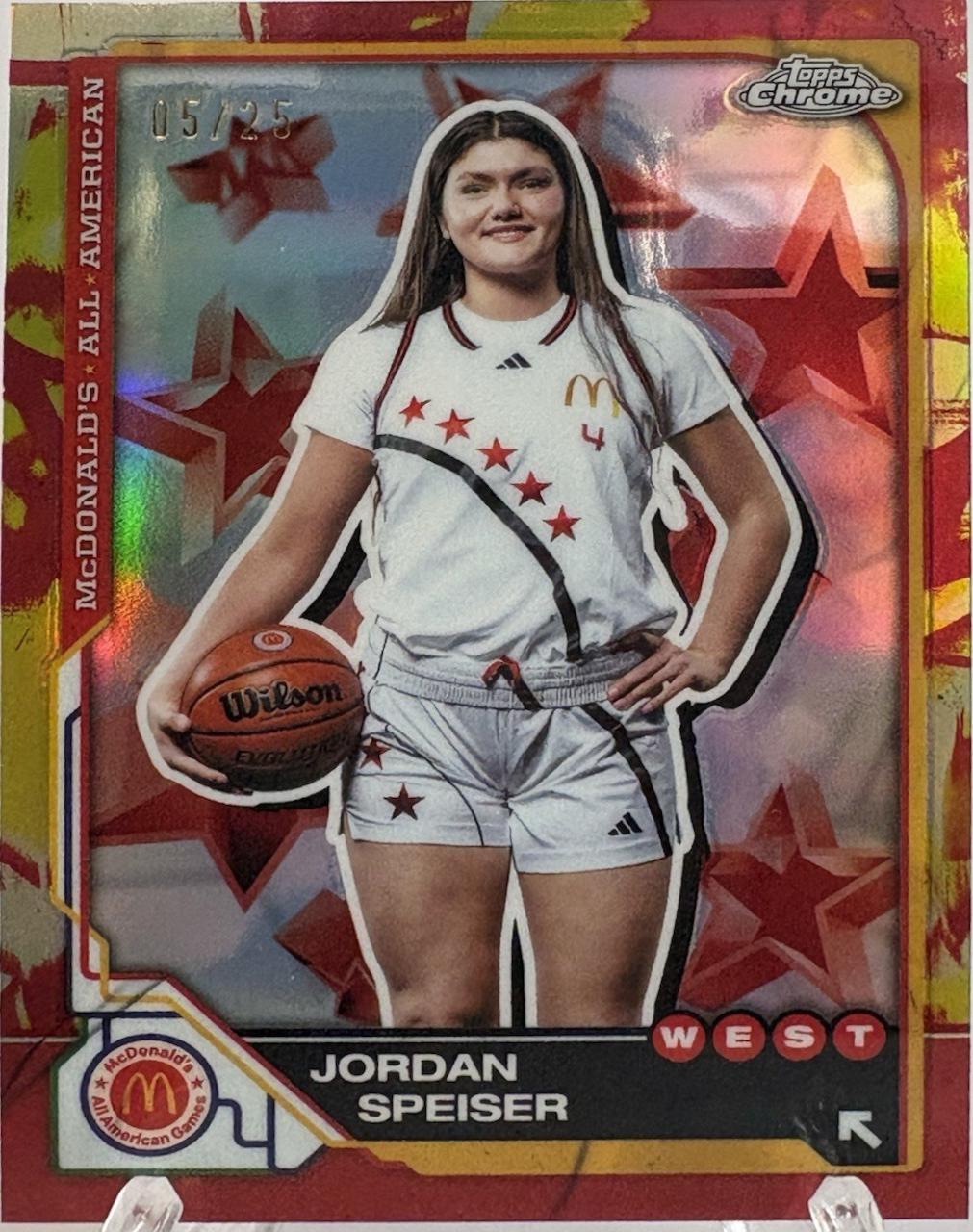 Jordan Speiser [Tie-Dye Refractor] #37