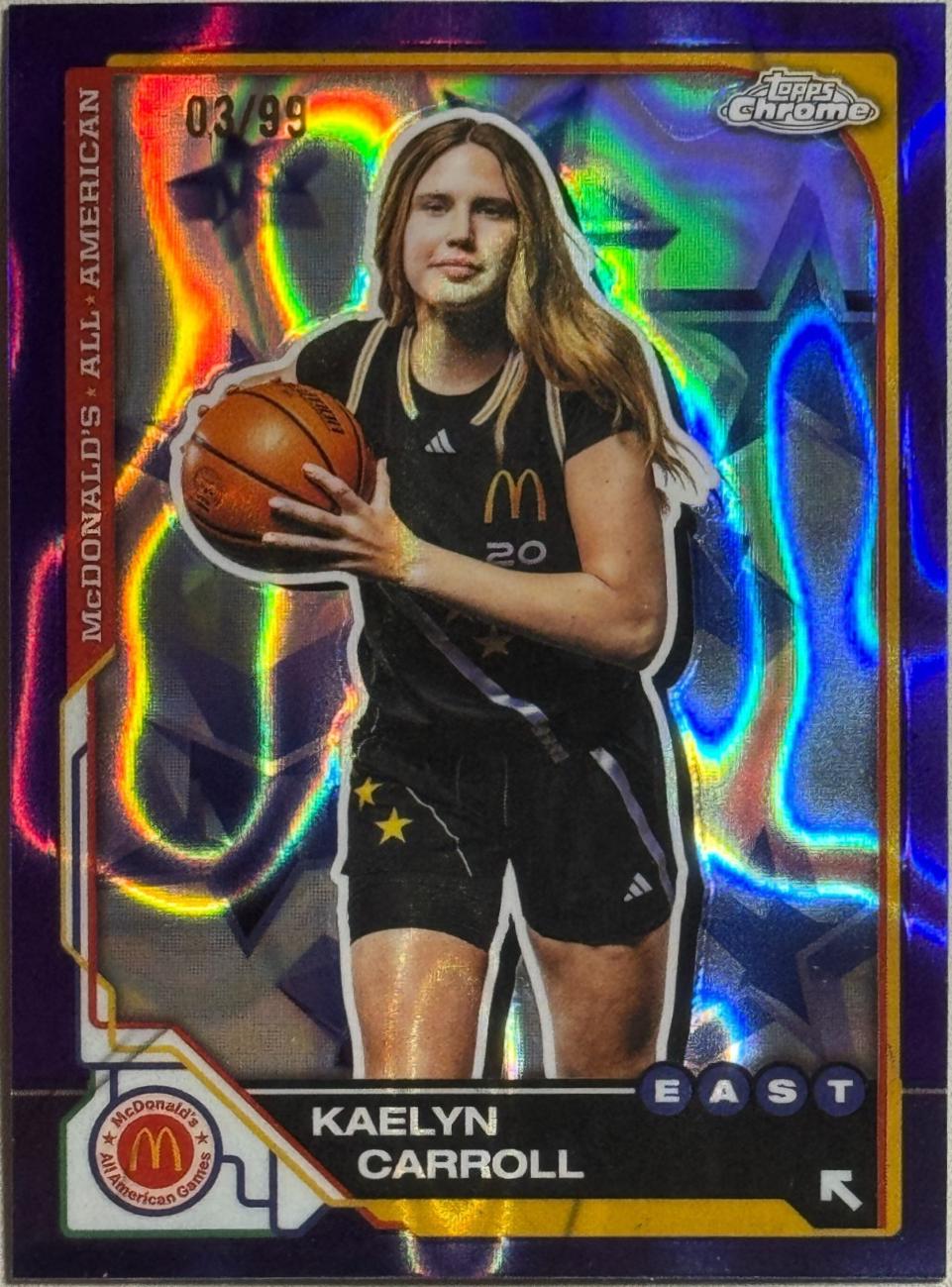 Kaelyn Carroll [Purple Lava Refractor] #22