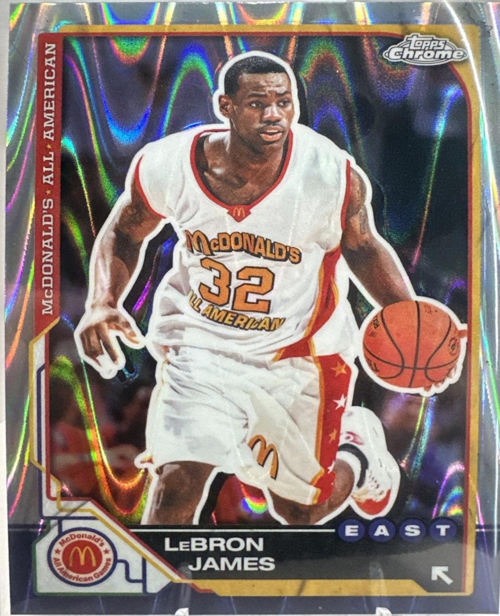 Lebron James [Black Wave Refractor] #98