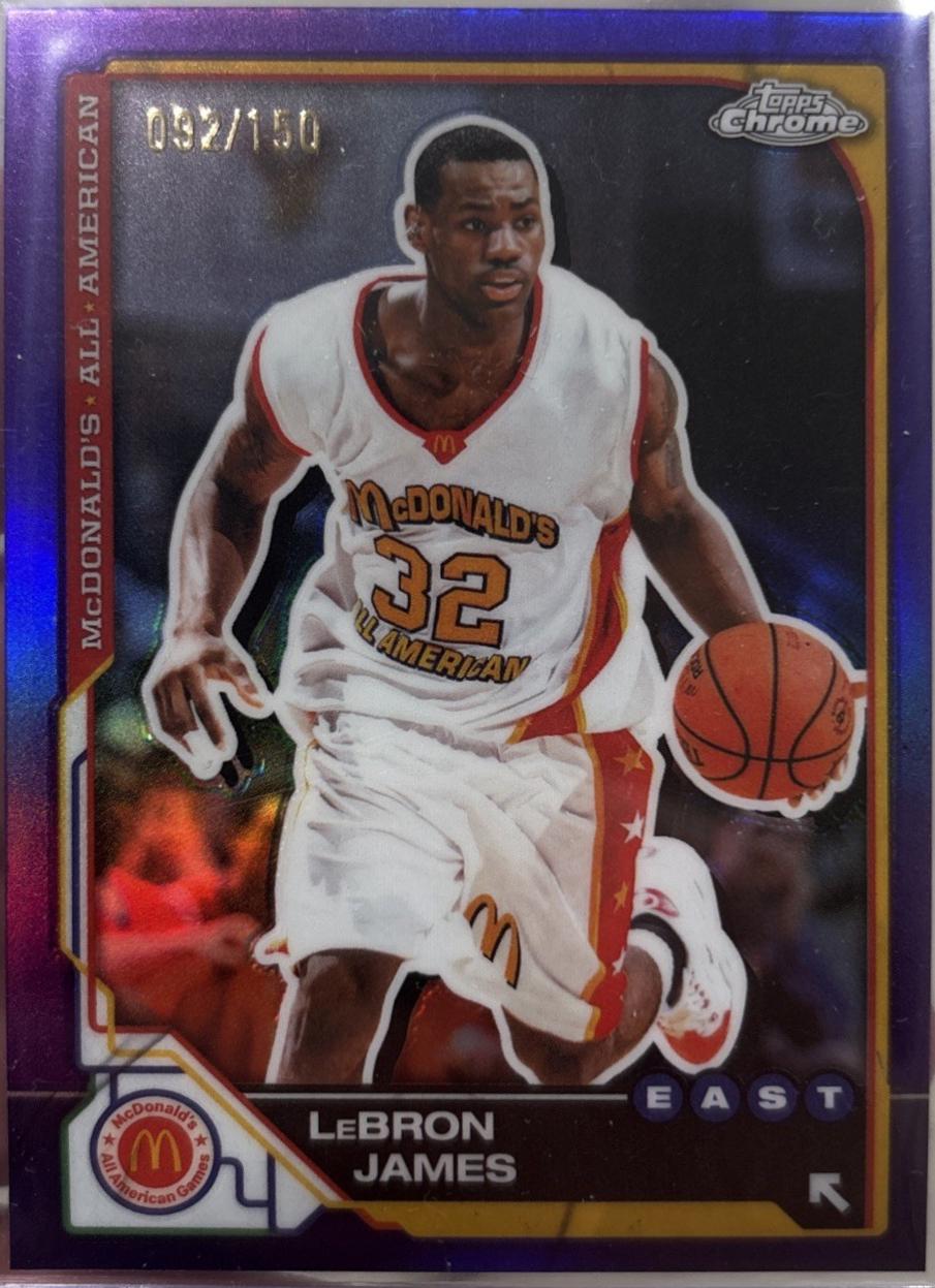 Lebron James [Purple Refractor] #98