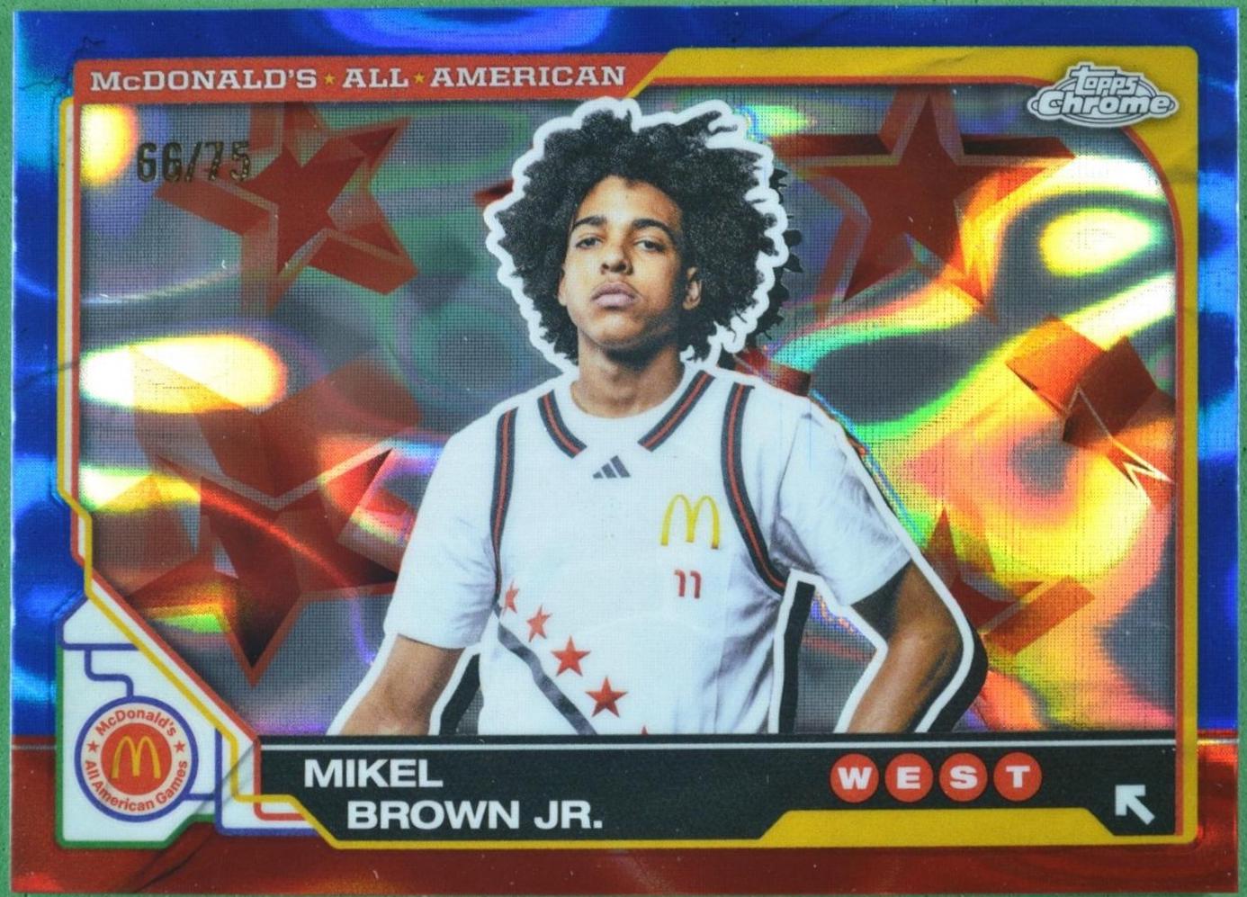 Mikel Brown Jr. [Blue RayWave Refractor] #47