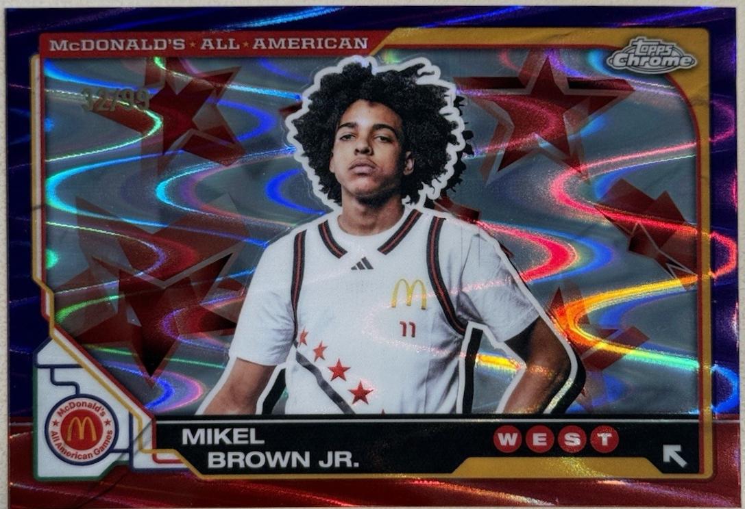 Mikel Brown Jr. [Purple RayWave Refractor] #47