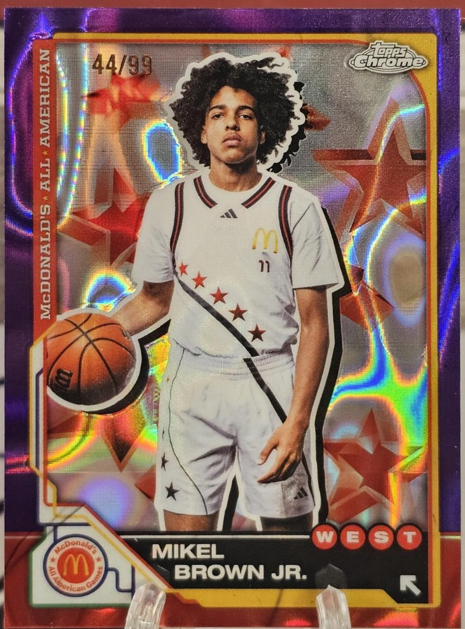 Mikel Brown Jr. [Purple RayWave Refractor] #9
