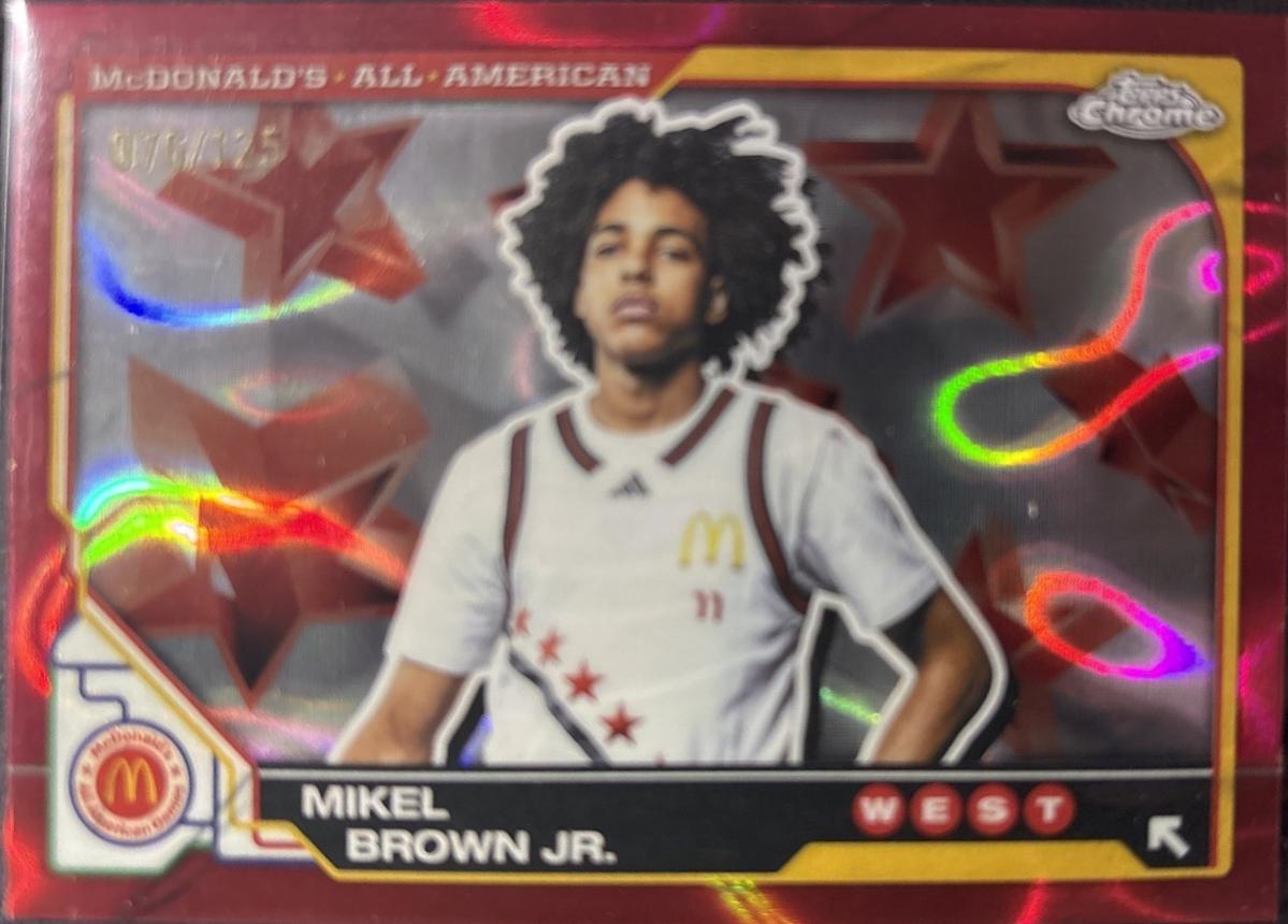 Mikel Brown Jr. [Red RayWave Refractor] #47