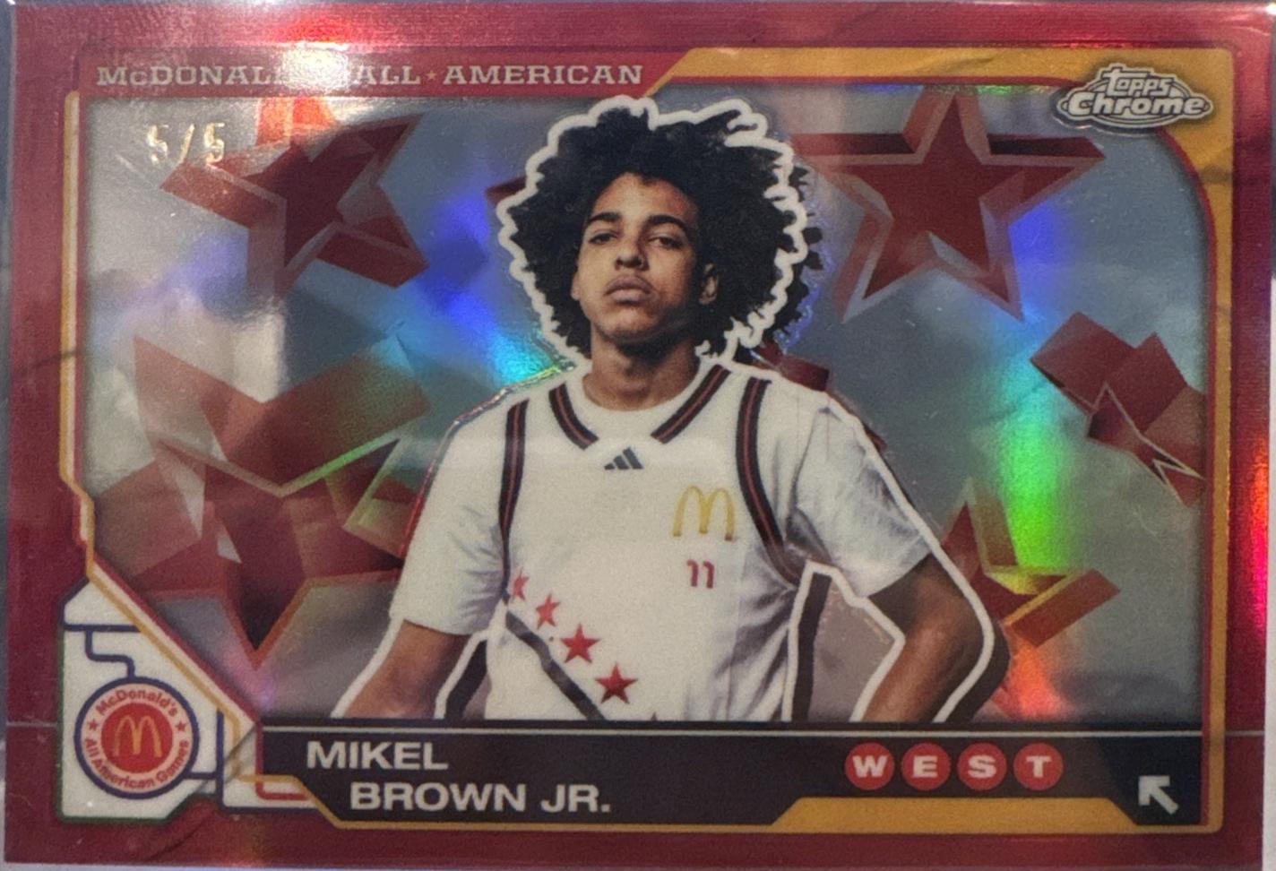 Mikel Brown Jr. [Red Refractor] #47