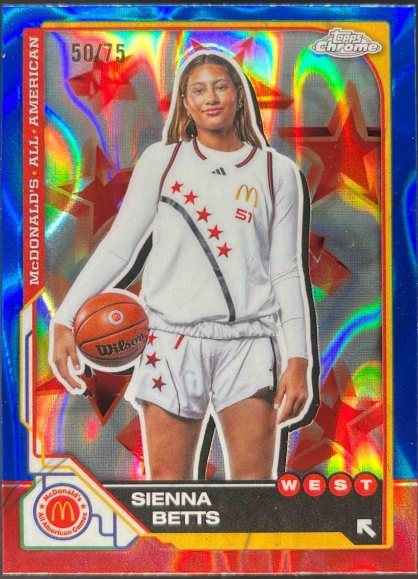 Sienna Betts [Blue Lava Refractor] #38