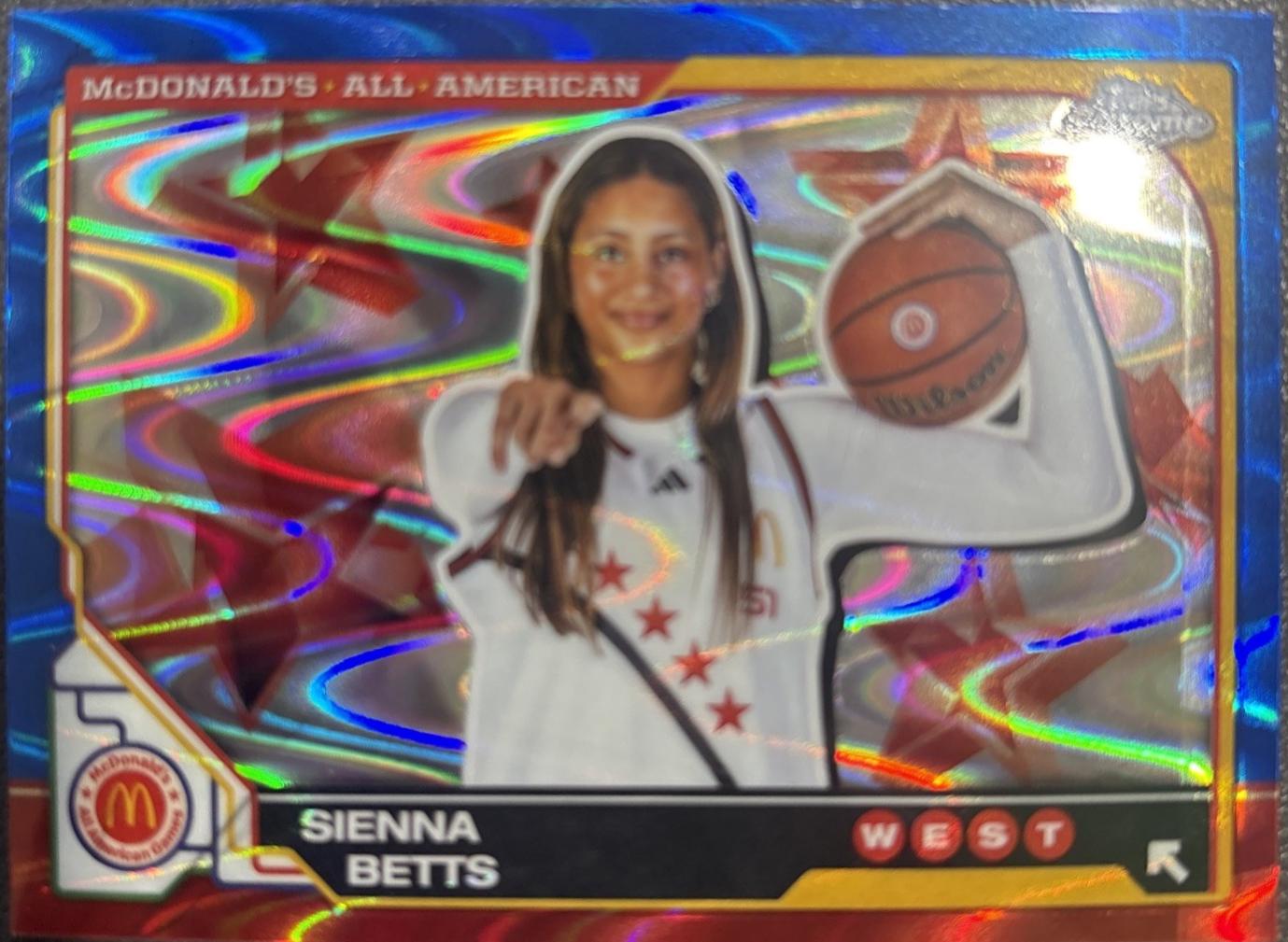 Sienna Betts [Blue RayWave Refractor] #76