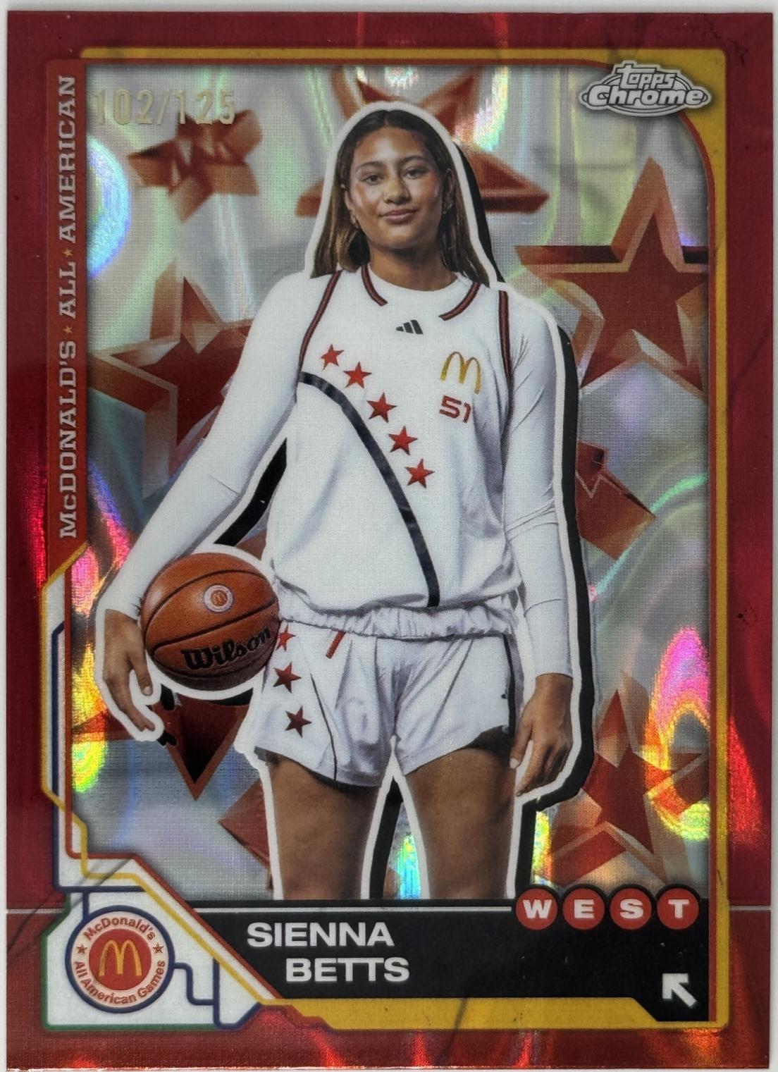 Sienna Betts [Red Lava Refractor] #38