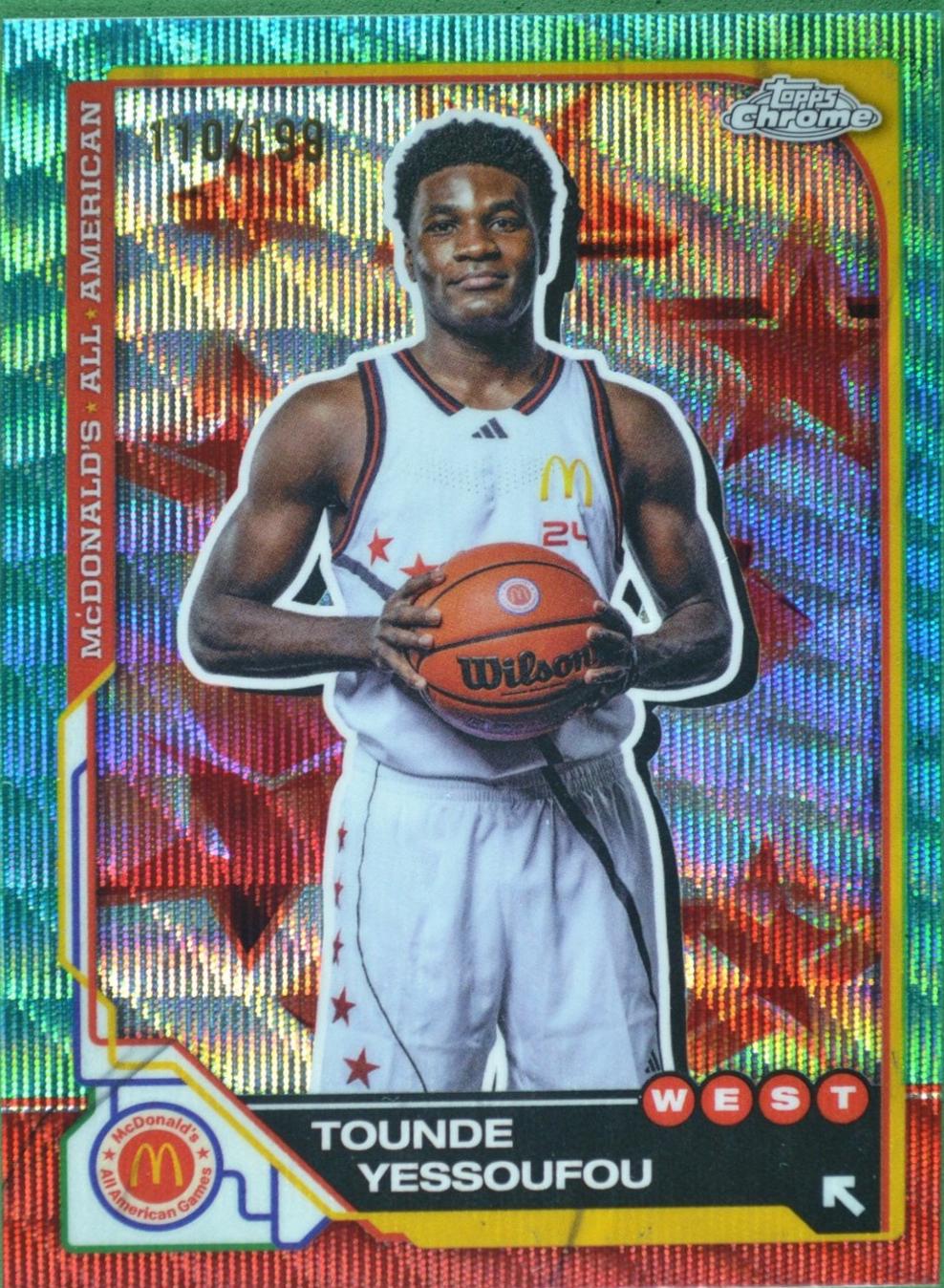 Tounde Yessoufou [Aqua Wave Refractor] #15