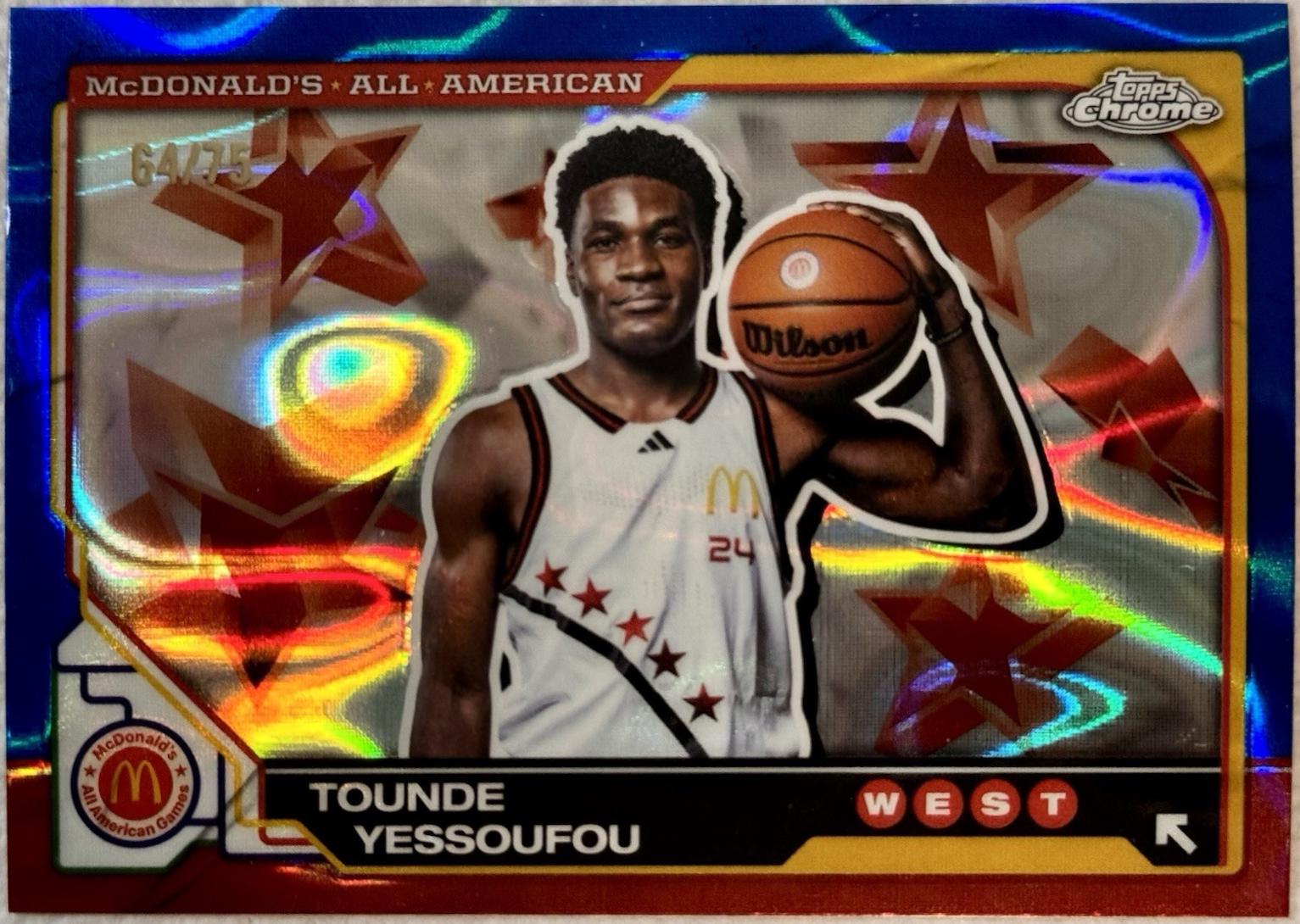 Tounde Yessoufou [Blue Lava Refractor] #53